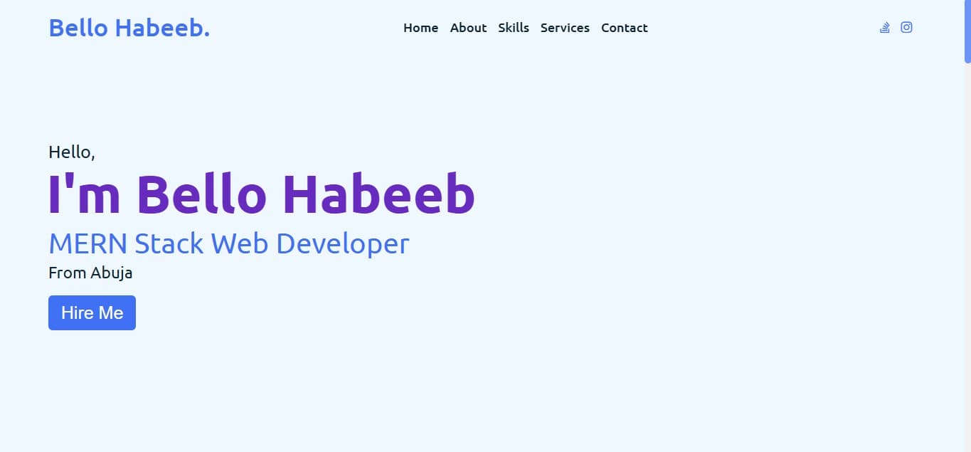 Old Portfolio Website